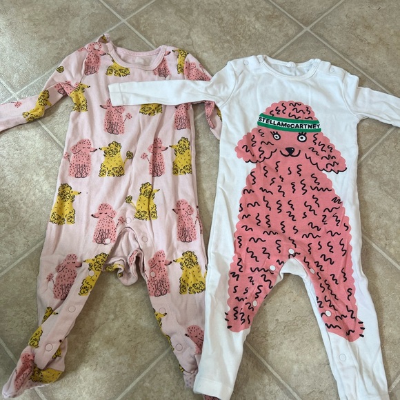 Stella McCartney Kids Pink and White One Piece Set - Picture 5 of 6